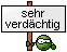 verdächtig